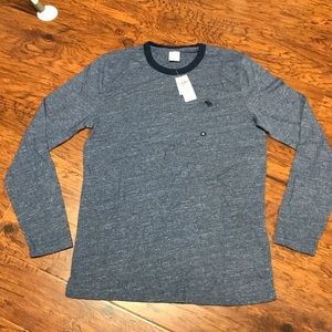 Brand new blue men’s Abercrombie and Fitch t shirt